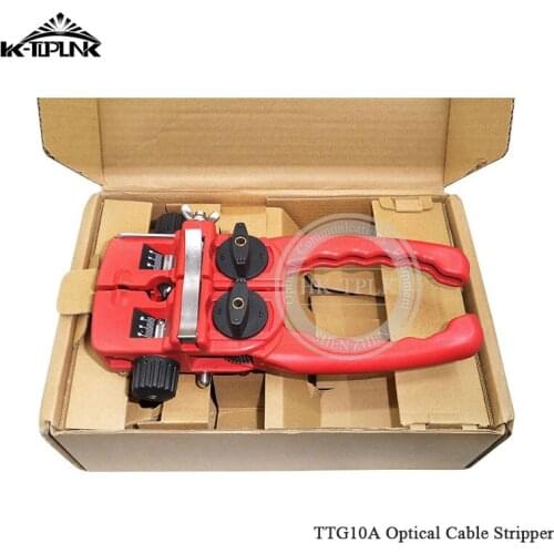 Free Shipping Fiber Stripper TTG-10A Landscape and Longitudinal Optical Cable Sheath Cutter High Quality