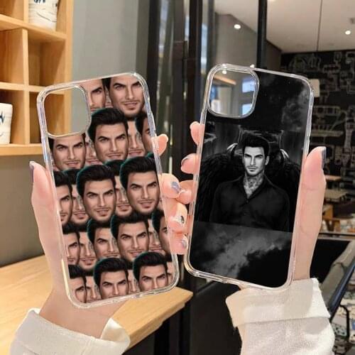 Hot game romance Club Lucifer Phone Case Transparent for iPhone 6 7 8 11 12 s mini pro X XS XR MAX Plus SE cover funda романтики