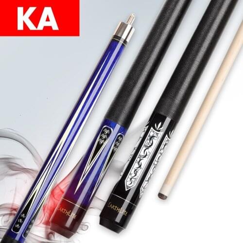 CRICAL KA-1/2 Pool Cue Billiard Black Thunder Fire 13mm Tip Handmade Irish Linen Wrap 18 Teeth Joint Kit Handmade Butt Cue Kit