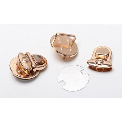 DIY 2 Sets/pack Metal Hook Box Latches Clasp Box Lock Purse Lock Silver Tone / bronze tone white 26 designs