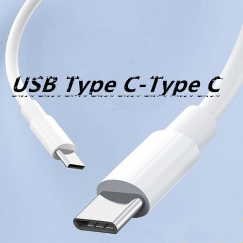 3A USB Type C To Type C Fast Charging Cable for Samsung S10 20 W2019 W20 Galaxy A50s S9+ S10+ S20+ A70 A71 A80 S8 Note 9 10 20