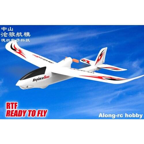 Park Flyer Mini Plane Volantex rc RANGER 600 2.4G 3CH 6-Axis Gyro Easy Flying Trainer EPO RC Airplane RTF Set 761-2