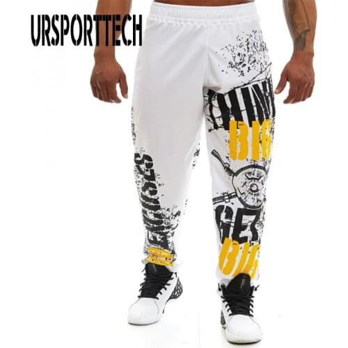 Hip Hop Pants Men Streetwear Joggers Boys Pantalones Cargo Pants Men Trousers Casual Elastic Waist Print Sports Pants Men