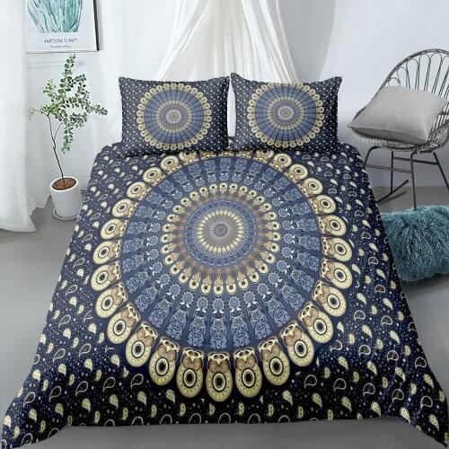 Mandala Bedding Set Duvet Cover Bohemian Bedspreads Bed Sets