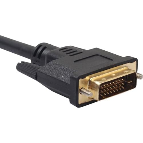 HDMI to DVI also from DVI to HDMI Dual HDMI Female to DVI 24+1 Male Adapter Cable Bi-Directional Converter Wire
