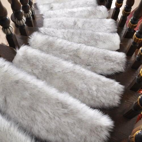 Self-adhesive Stair Pads Anti-slip Step Carpet Mat Sticky Bottom Repeatedly-use Washable Safety Pads Mat for Home