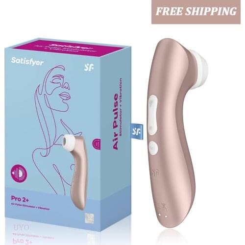 Satisfyer Pro 2+ Clitoris Sucking Vibrator for woman g-spot Clitoris stimulator Silicone nipple sucker Adult Sex Toys