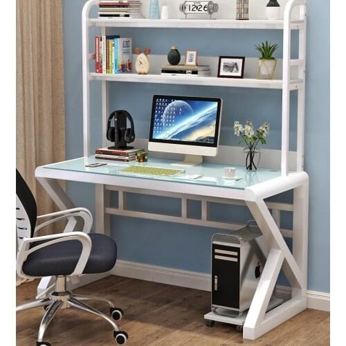 Computer desk desk bookcase combination desk household simple bedroom student simple office writing desk