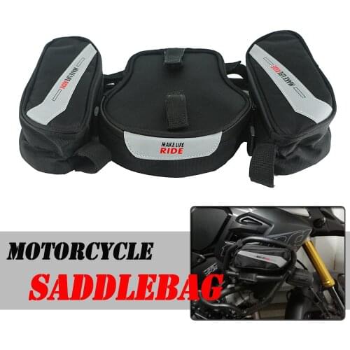 Motorcycle Saddle Bag Saddlebag Tailbag Tail Bag For BMW F850GS ADV Adventure F 800GS F750GS R1200GS LC ADV For Suzuki Kawasaki