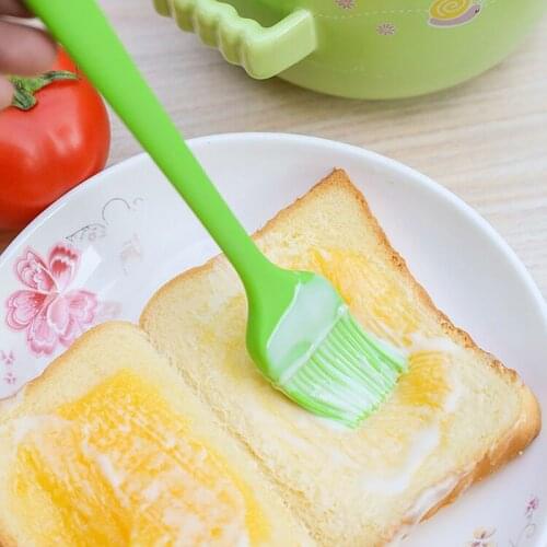 Cake Baking Barbecue Brush Heat-Resistant Non-Stick Barbecue Cooking Brush Silica Gel Brush Kitchen Tools For Outdoor Camping
