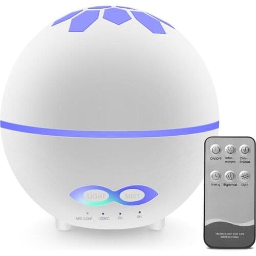 NEWTHING 400ML Air Humidifier Household Ultrasonic Essential Oil Diffuser Electric Aromatherapy Humificador For Office Home