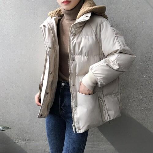 Женские пуховики с капюшоном ZEBEEN China At AliExpress