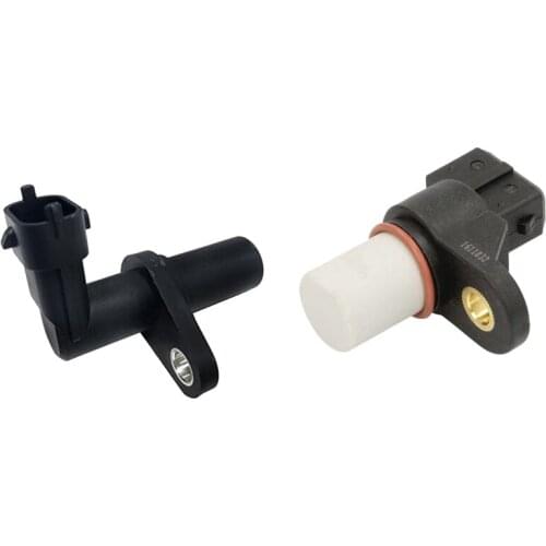 2Pcs Car Crankshaft Position Sensor for Hyundai Elantra Tiburon Tucson Kia Soul 01-12, for Hyundai I10 Kia Picanto Rio