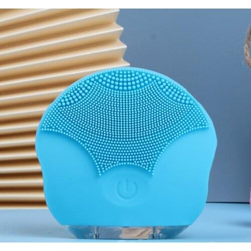 2 in 1 new photon mask cleaning brush with red and blue light care sonic vibration introduction absorption Exfoliate