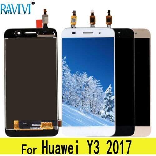 5.0'' LCD For Huawei Y3 2017 LCD Display Touch Screen Digitizer Assembly Replacement For Huawei Y3 2017