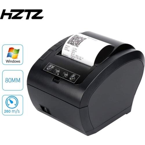80MM Thermal Wifi Bluetooth Receipt POS Kitchen Printer with Auto Cutter Support Cash Drawer ESC/POS Windows