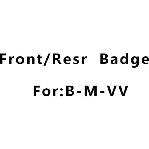 2pcs 82mm 78mm 74mm Auto Accessories For Hood Front Bonnet Grill Rear Trunk Tail Bumper Boot Mark Car Styling Emblem Logo Badge