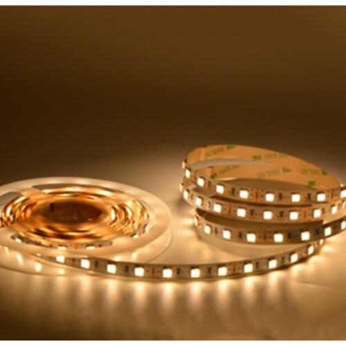 Free Shipping Dual Color 2 in 1 CCT LED Strip Light Warm White+ Cold White Color Temperature Adjustable LED Diode Tape Lights