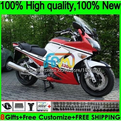 FJR-1300 For YAMAHA FJR1300 A FJR1300A FJR1300 13 White red sale 14 15 16 130BS.8 FJR-1300A FJR 1300 2013 2014 2015 2016 Fairing