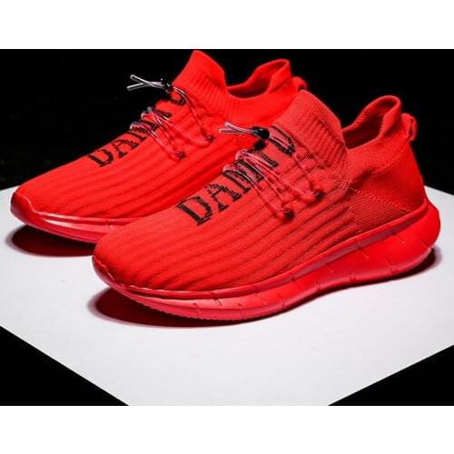 Men Sneakers Fashion Popular Men Casual Shoes Breathable Lightweight Men Mesh Shoes Walking Sneakers Mens Tennis