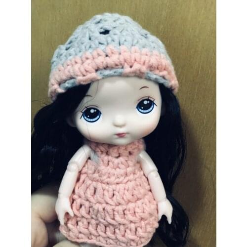 Cute Kawaii 12 Joints Girl Doll Play House Toy Children Kids Birthday Gift Collection 16cm