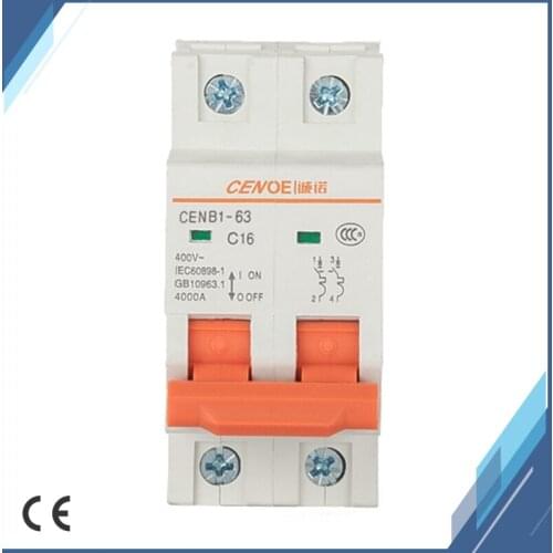 2018 free shipping high cost performance circuit breaker 16A mini circuit breaker with Over load and short circuit protection