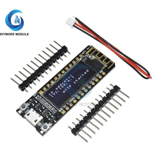 Micro USB ESP8266 CP2104 NodeMCU WIFI Module with 0.91 inch OLED Display for Arduino IOT Smart Home Development Tools