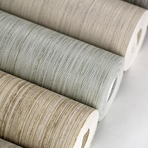 Beibehang wallpaper for living room Plain colour 3D non-woven wallpaper living room bedroom home Hotel vertical stripe wallpaper