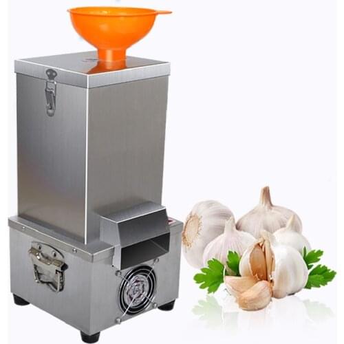 Garlic peeling machine Commercial Electric Garlic Peeler 25KG/H Stainless Steel Automatic Powerful 110V/220V