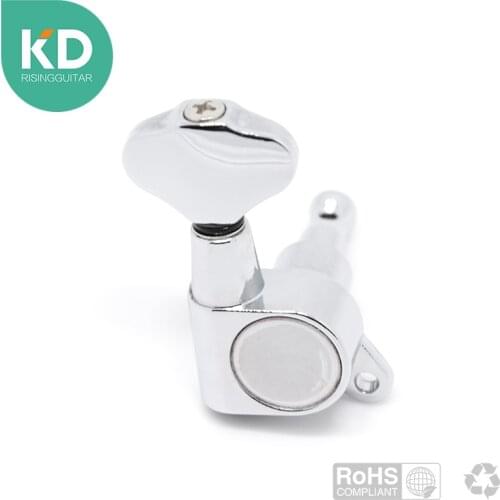 One Set 4 Pcs Sealed Gear String Tuning Pegs Tuners Machine Heads For Ukulele 4 String Guitar guitar parts small guitar