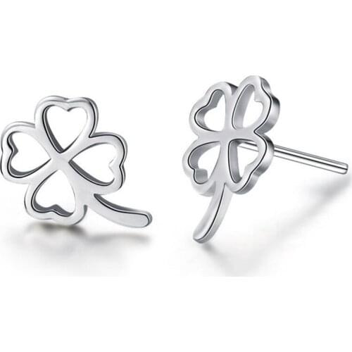 Personality Scissors Lucky Grass Bicycle Button Aircraft Prevent Allergy Earrings Funny Womens Fashion Jewelry Gifts