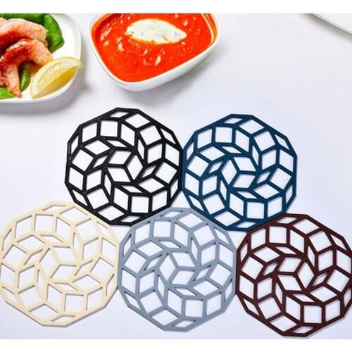Hollow Tea Coffee Cup Coaster Non-slip Table Mat Heat Insulation Table Placemat For Dining Table Decoration Accessories