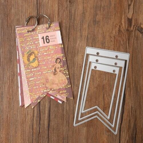 Frames Square Card Curves Border Making Scrapbooking Dies Metal Crafts Layering Metal Cutting Dies Greeting Card Handmade New