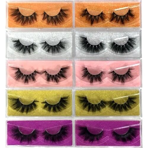 Wholesale Eyelashes 30/40/50/100pcs 3D Mink Lashes Natural Mink Eyelashes Wholesale False Eyelashes Makeup False Lashes In Bulk