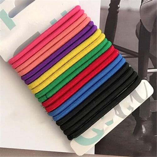 Baby Girl Hair Bands Elastic Rubber Band Creative high elasticity bottoming superfine rubber band children head rope hair ring