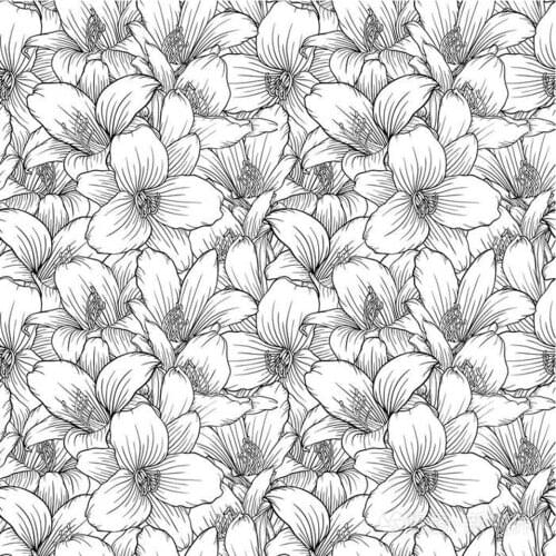 ZhuoAng Various Flowers Background Clear Stamps/Seals For DIY Scrapbooking/Card Making/Album Decorative Silicon Stamp Crafts