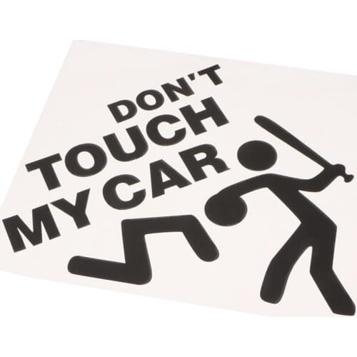 1 Piece Car Sticker DON'T TOUCH MY CAR
