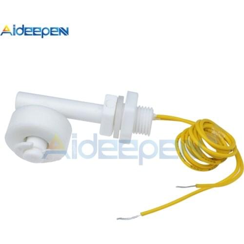 10pcs/Lot DC 220V Low Pressure Liquid Water Level Sensor Right Angle Float Switch for Fish Tank Pool Water Liquid Level Sensor