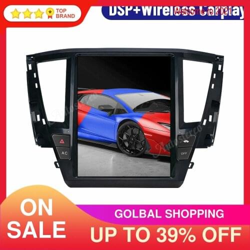 128G For MITSUBISHI PAJERO Sport 2020 Android 9.0 Car GPS Navigation Auto Stereo HeadUnit Multimedia Player Radio Tape Recorder