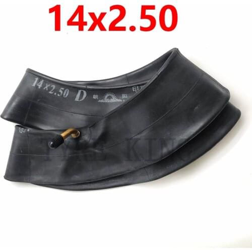 14 Inch 14x2.50 Inner Tube 14*2.50 Inner Tyre Butyl Rubber for Electric Bicycle Electric Vehicle Wheel Accessories