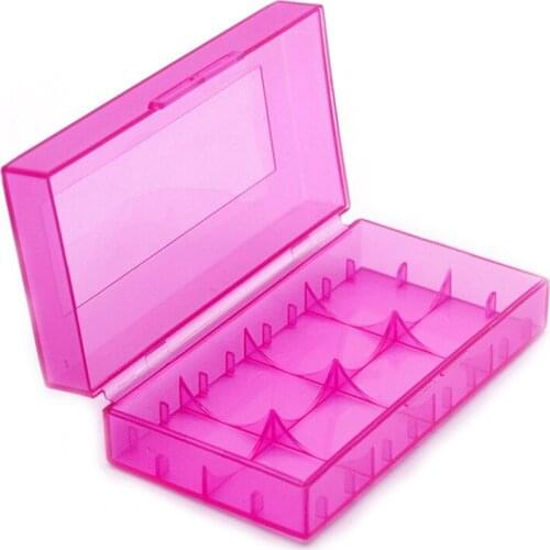 2018 Hard Plastic Battery Protective Storage Boxes Cases Holder For 18650 18350 CR123A 18500 Battery Holder Free shipping