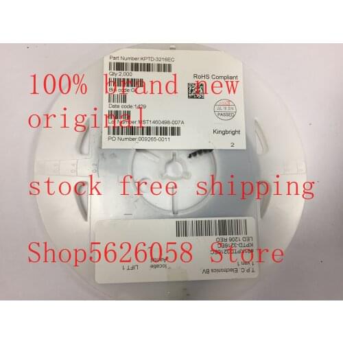 50pcs/lot KPTD-3216EC 3216EC LED 100% brand new original stock