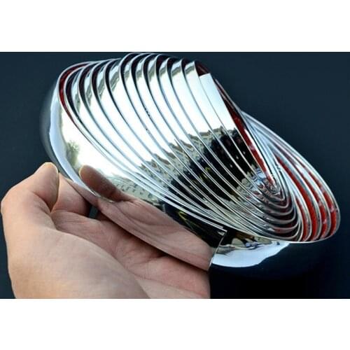 Car Decoration Strip Chrome Plating Strip Door Guard Strip Bumper Anti-scratch Trim Sticker Auto Modified Exterior Accessories