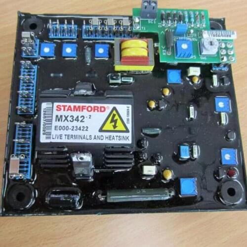 Free shipping MX342 -2 E000-23422 AVR Original generator automatic voltage regulator brand new Suitable for ship, tire crane