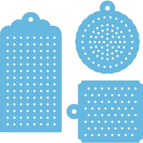 Tag Circle Stitch It Collection Metal Cutting Dies Scrapbooking DIY Crafts Card Photo Making Embossing Stencil New Supplies 2020