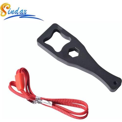 Sindax Tighten Knob Bolt Nut Screw for Gopro Wrench Spanner Tool with Safety Rope For GoPro Accessories Xiaomi Yi Camera Mount