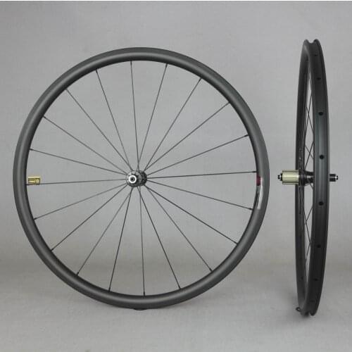Road Wheelset with Novatec hub A291/F482SB 30mm clincher wheels