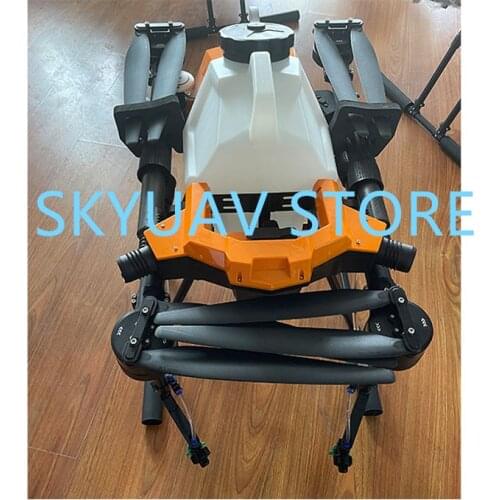 EFT New G410 Four-axis 10L 10KG Agricultural Spray Drone 1513mm Wheelbase X8 Power System JIYI FC H12 T12 Full Set