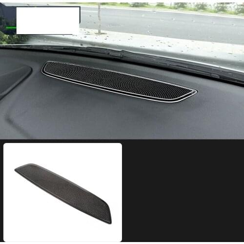 Lsrtw2017 titanium black stainless steel car dashboad vent trims for bmw 2 series Active Tourer F45 2016 2017 2018 2019 218i