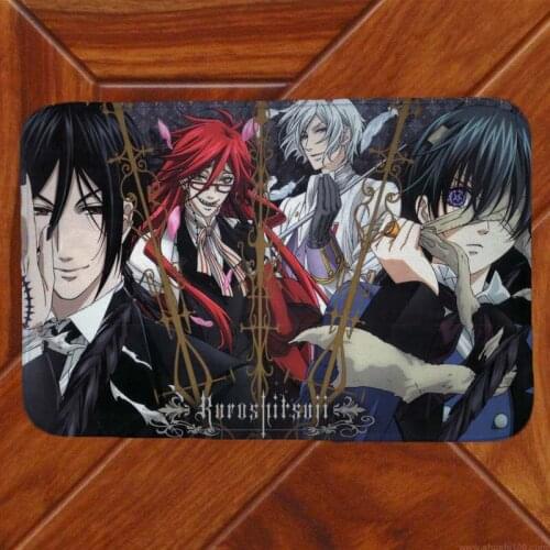 Kuroshitsuji Black Butler Ciel Floor Mat Carpet Decor Bedroom Doormat Anime Manga 001